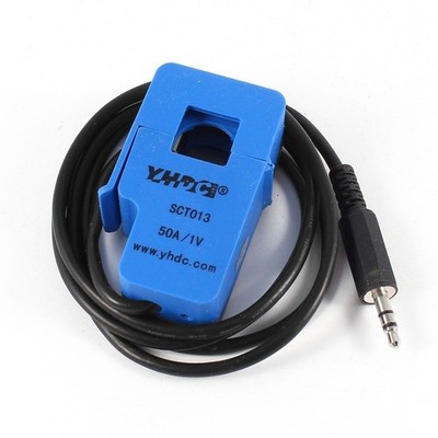 2 Pcs SCT-013-050 Non-Invasive AC   Sensor Clamp Sensor 50A Kd #ac