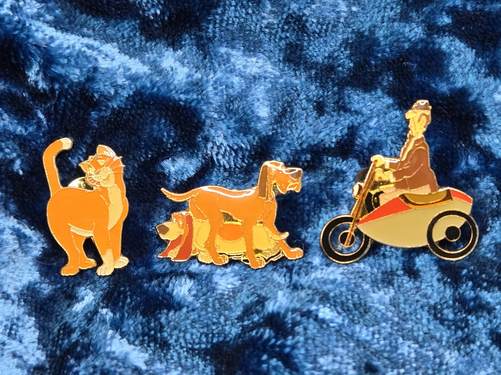 Disney Japan Pin The Aristocats Edgar Sidecar Lafayette Napoleon Thomas O'Malley