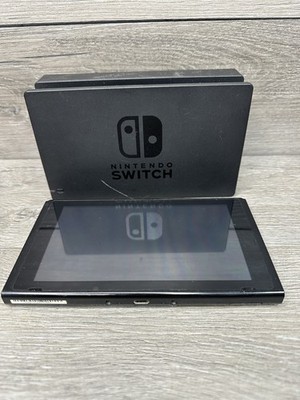 Nintendo Switch HAC-001 Black for parts Original Dock included