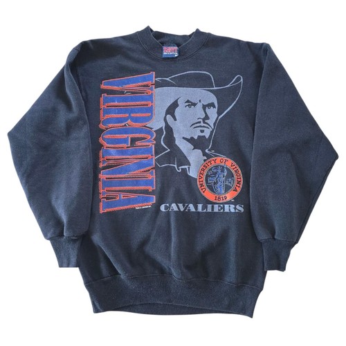 Vintage 1990s Virginia Cavaliers Graphic Sweatshirt.