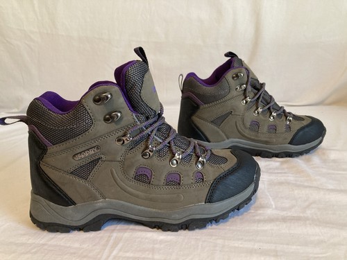 Mountain Warehouse Women’s Hiking Ankle Boots Sz 8 SODRY Gray/Black/Purple - Picture 1 of 8