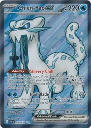 Chien-Pao ex 236/193 Paldea Evolved Ultra Rare Full Art Holo