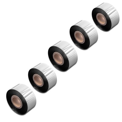 5x Thermotransfer Band für Bixolon Samsung SLP-TX403 SLP-TX400 Wachs Harz schwa