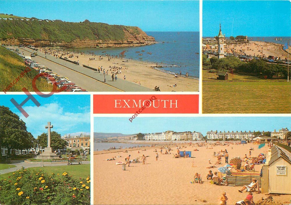 Picture Postcard>>Exmouth (Multiview) eBay