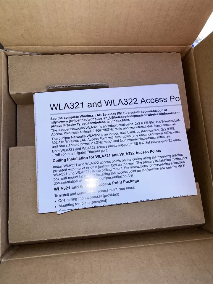 Juniper Networks WLA322-WW New & in Original Packing. - Image 3 of 4