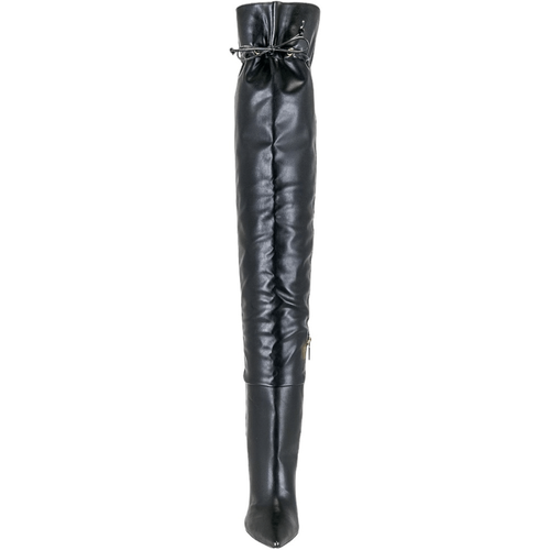 Good American Carla Over The Knee Vegan Leather Boots NWT NWB - Picture 7 of 9