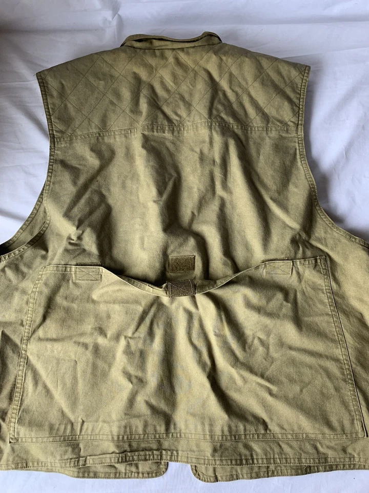 Hunting Fishing Outdoor Vest - The J Peterman Company Size L - Image 4 of 4