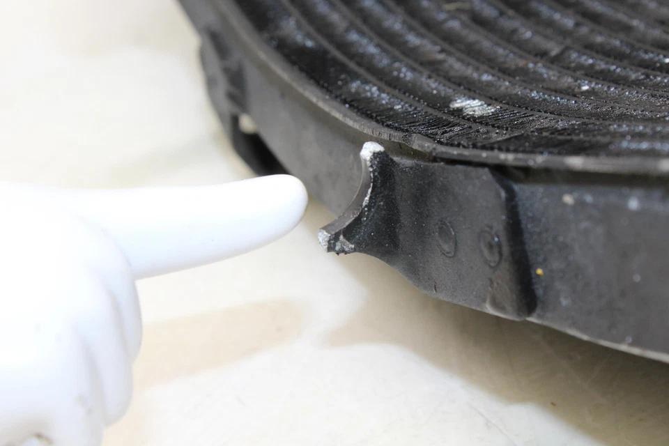 Honda Cbr954rr 2002 radiador motor enfriador radiador de refrigeración Foto 3 de 4