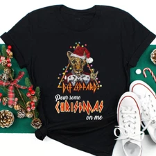 Def Leppardd Pour Some Cheer On Me This on Me Gift Xmas SHirt N039