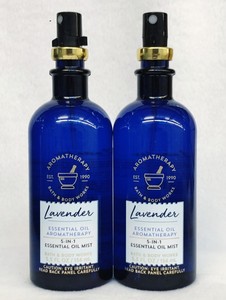 Details About 2 Bath Body Works Aromatherapy Lavender 5 In 1 Essential Oils Mist 53oz