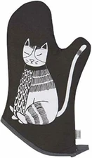 Now Designs Chef Oven Mitt, Purr Party (515134)