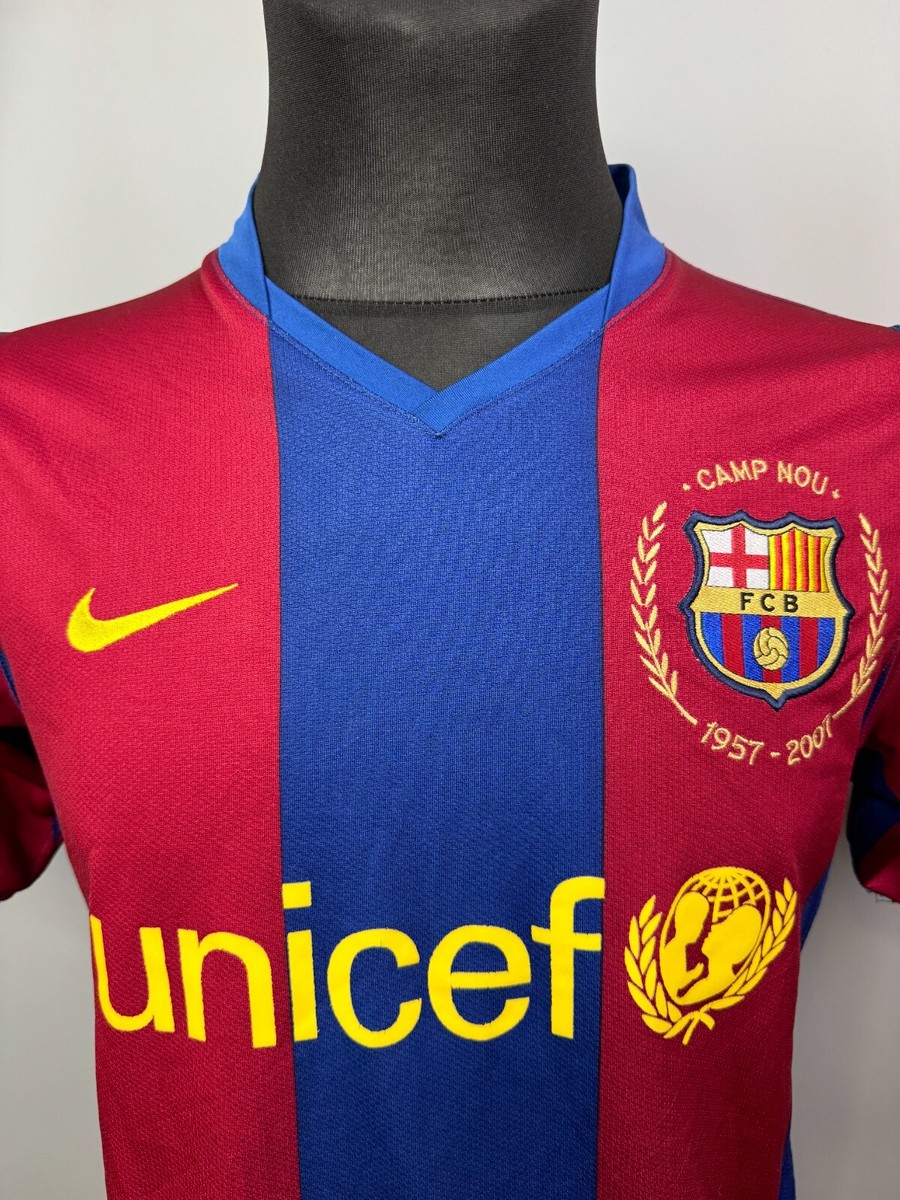 Barcelona Jersey 2007 2008 Home Size XL Shirt Soccer Nike