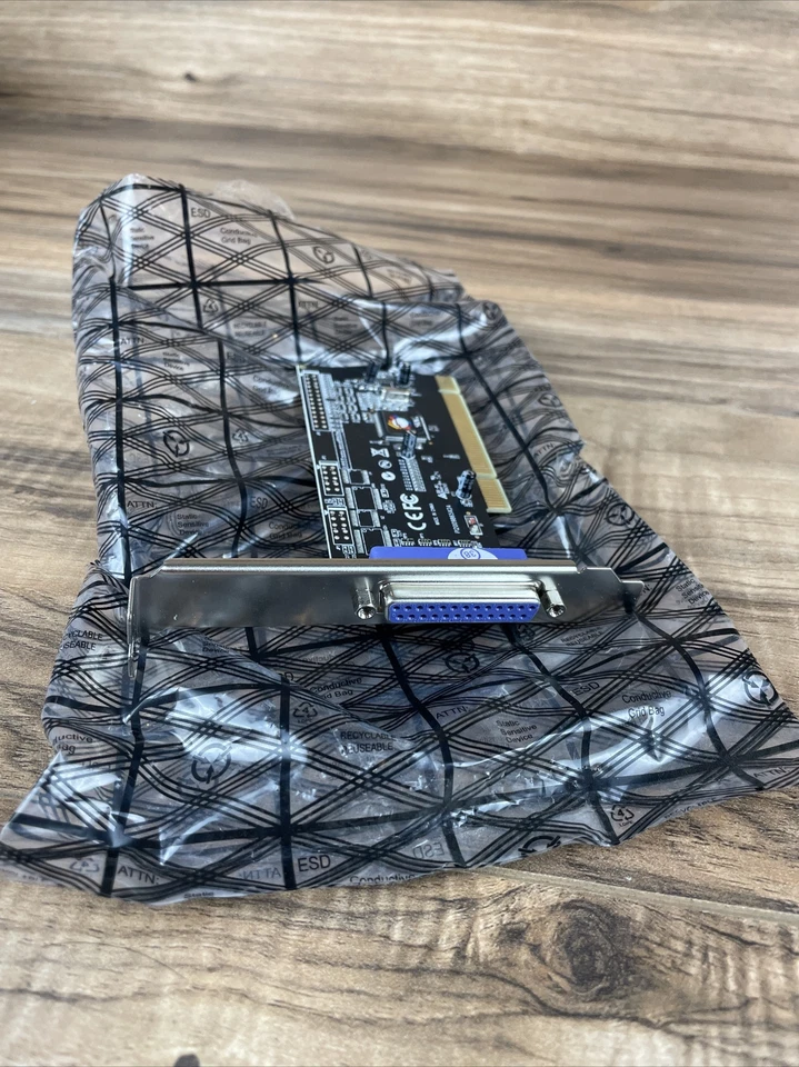 SIIG JJ-P01411-S1 DP 1-Port ECP/EPP Parallel Adapter PCI Card - Image 2 of 4