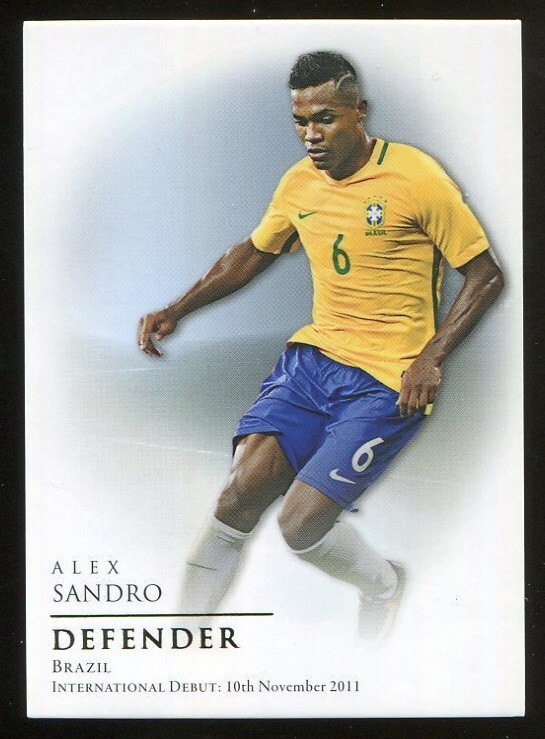 ALEX SANDRO 2018 Futera Unique Soccer #23 BRAZIL