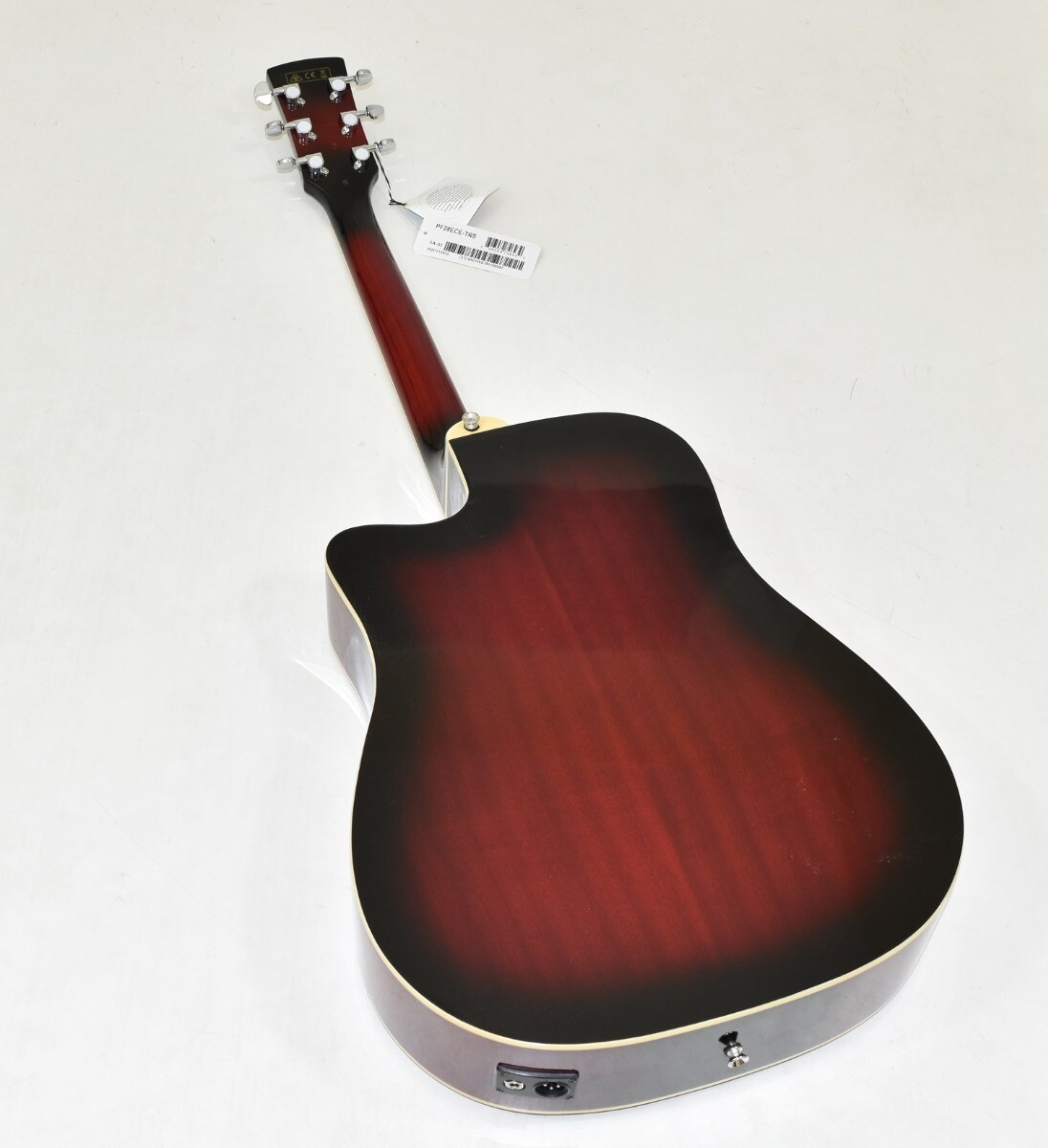 Ibanez PF28ECETRS PF Series Acoustic Guitar in Transparent