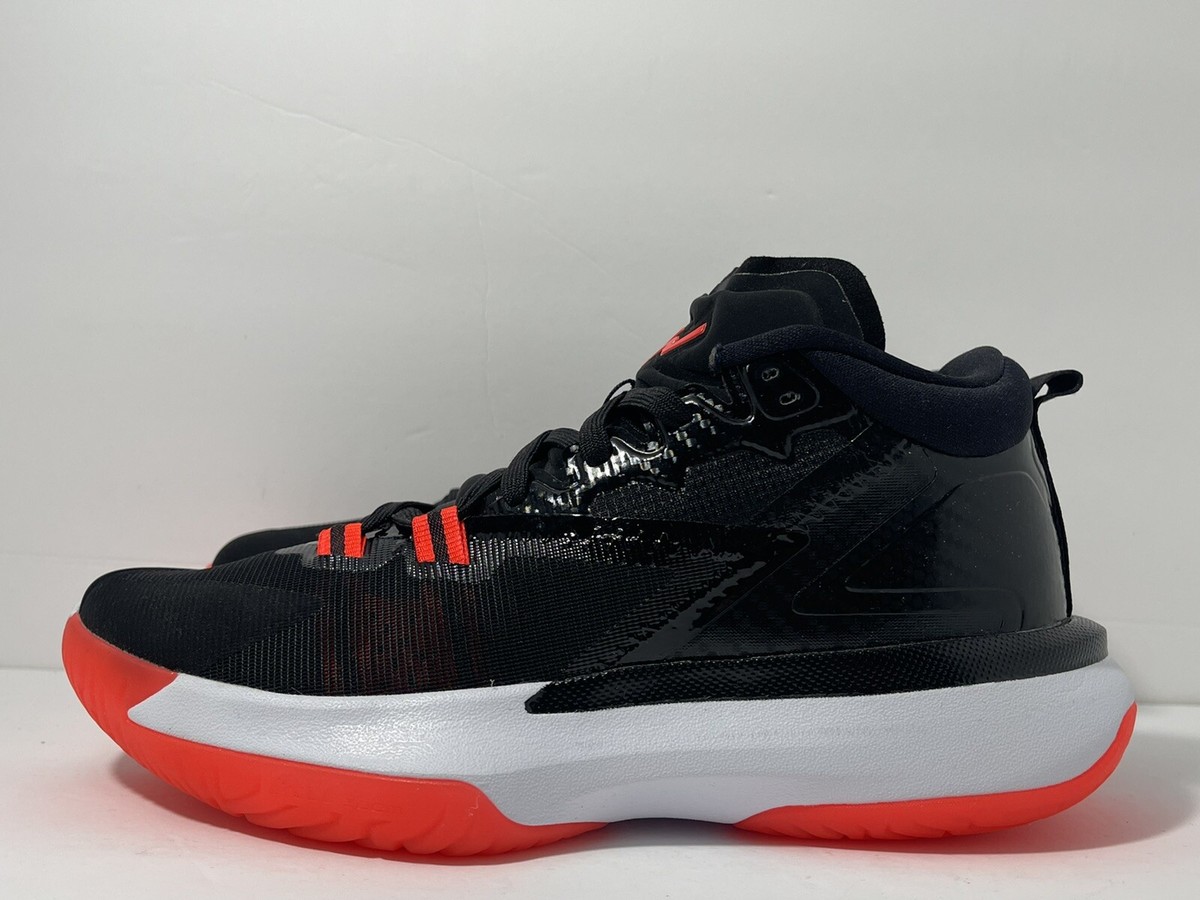 Nike Jordan Zion 1 Black White Crimson Red Basketball Shoes Mens