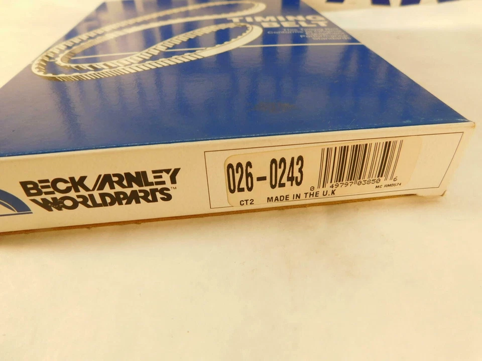 Correa de distribución para SUBARU Justy Beck/Arnley 026-0243 Foto 2 de 3