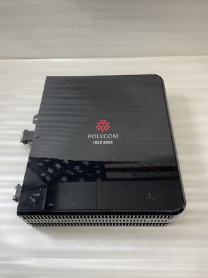 Polycom HDX 8000 HD Video Conferencing System - Tested Working -  Good Condition
