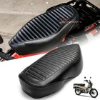 For Honda CT125 Trail 125 Hunter Cub 2020-2023 Long Seat Driver Passenger Black