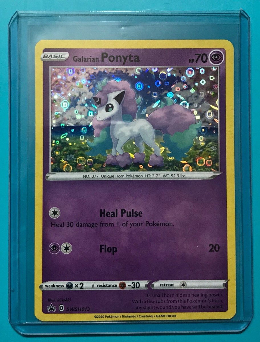 Holo Galarian Ponyta SWSH013 Pokemon 25th Anniversary General Mills