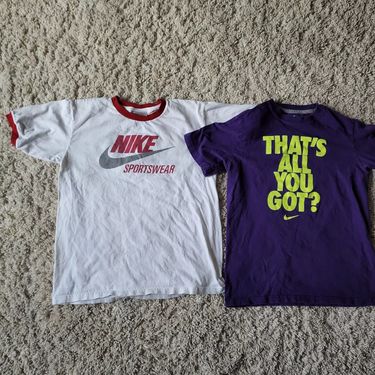 nike t shirt lot large