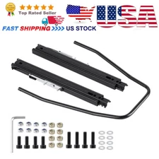 Seat Slider Seat Mounting Track Assembly Kit For NRG Sparco Dual lock Manual