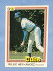 1981 DONRUSS #589 WILLIE HERNANDEZ CHICAGO CUBS NM-MT o BETTER MVP/CYA/ WS CHAMP