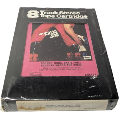 Versiegelte VAUGHAN MASON Bounce Rock Skate FUNK SOUL 1980 8-Spur Kassette