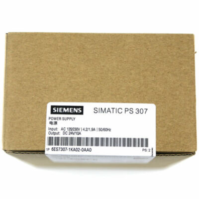 6ES7307-1KA02-0AA0 NEW SIEMENS S7-300 6ES7 307-1KA02-0AA0 Power Supply Module