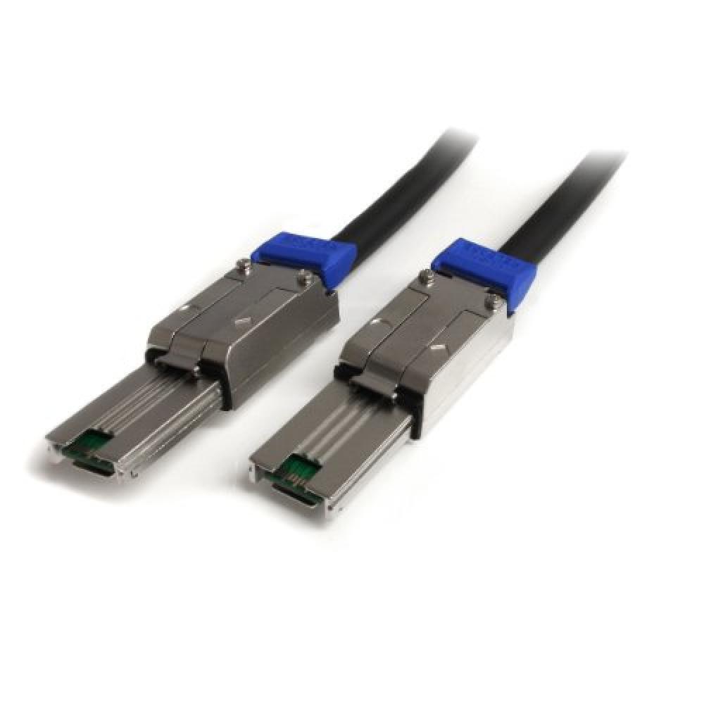 (TG. 2 m) Startech.Com Cavo Mini Sas Esterno 2 M, Serial Attached Scsi Sff-8088