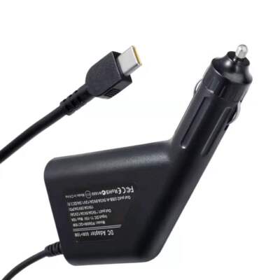 65W USB Type-C Car Charger DC Power Supply Adapter Fit For