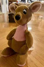 RETIRED Disney Store Mini Bean Bag 7" KANGA Winnie Pooh Plush Toy Kangaroo R3