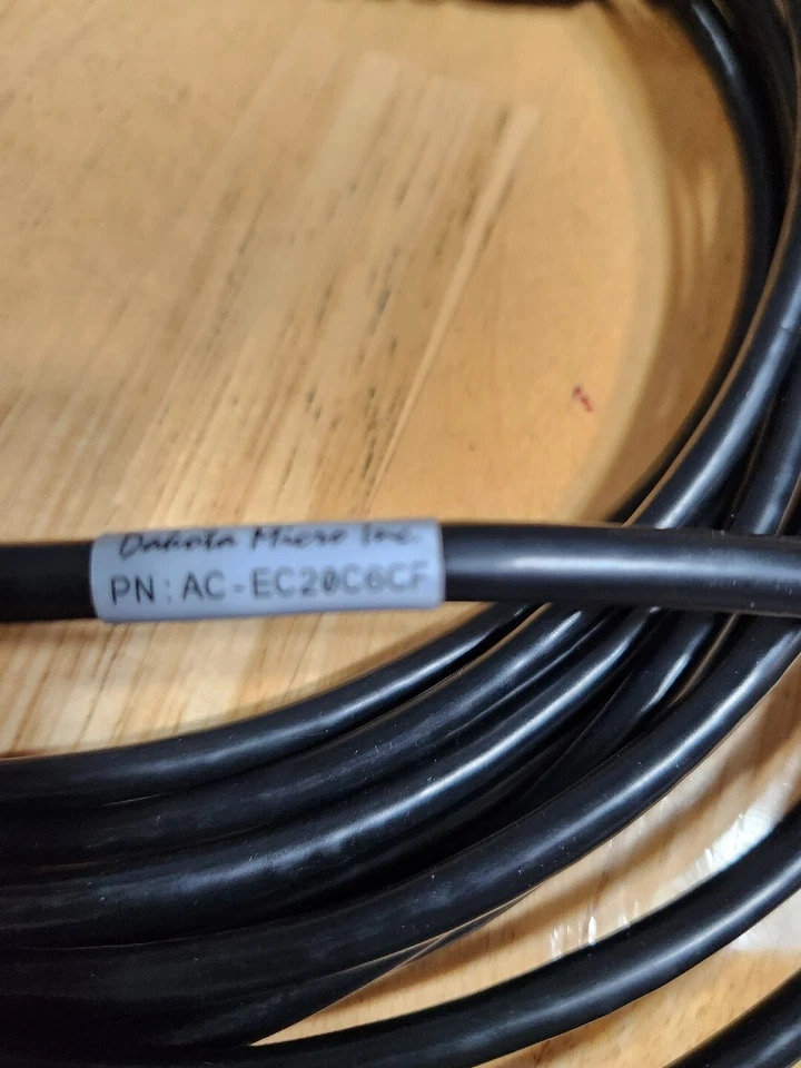 WOW Dakota Micro AgCam EnduraCam Razer 20ft EN3 Video Cable AC-EC20C6CF - Image 4 of 4