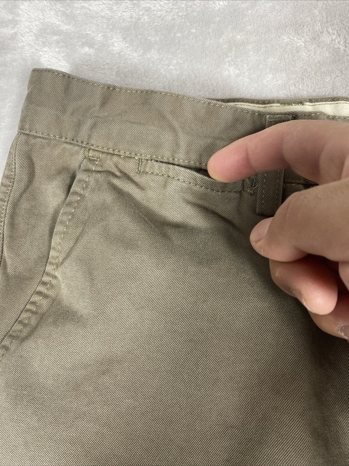Avirex Chino Pants Men’s Size 32X30 Olive Cotton image 4