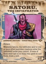 MTG SATORU, THE INFILTRATOR 298 EXC - SATORU, L'INFILTRATO - OTJ X EN - MAGIC
