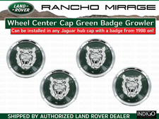 Jaguar Oem Green Wheel Badge Center Cap Set Of 4 X-type S-type Xj C2c30080 X 4