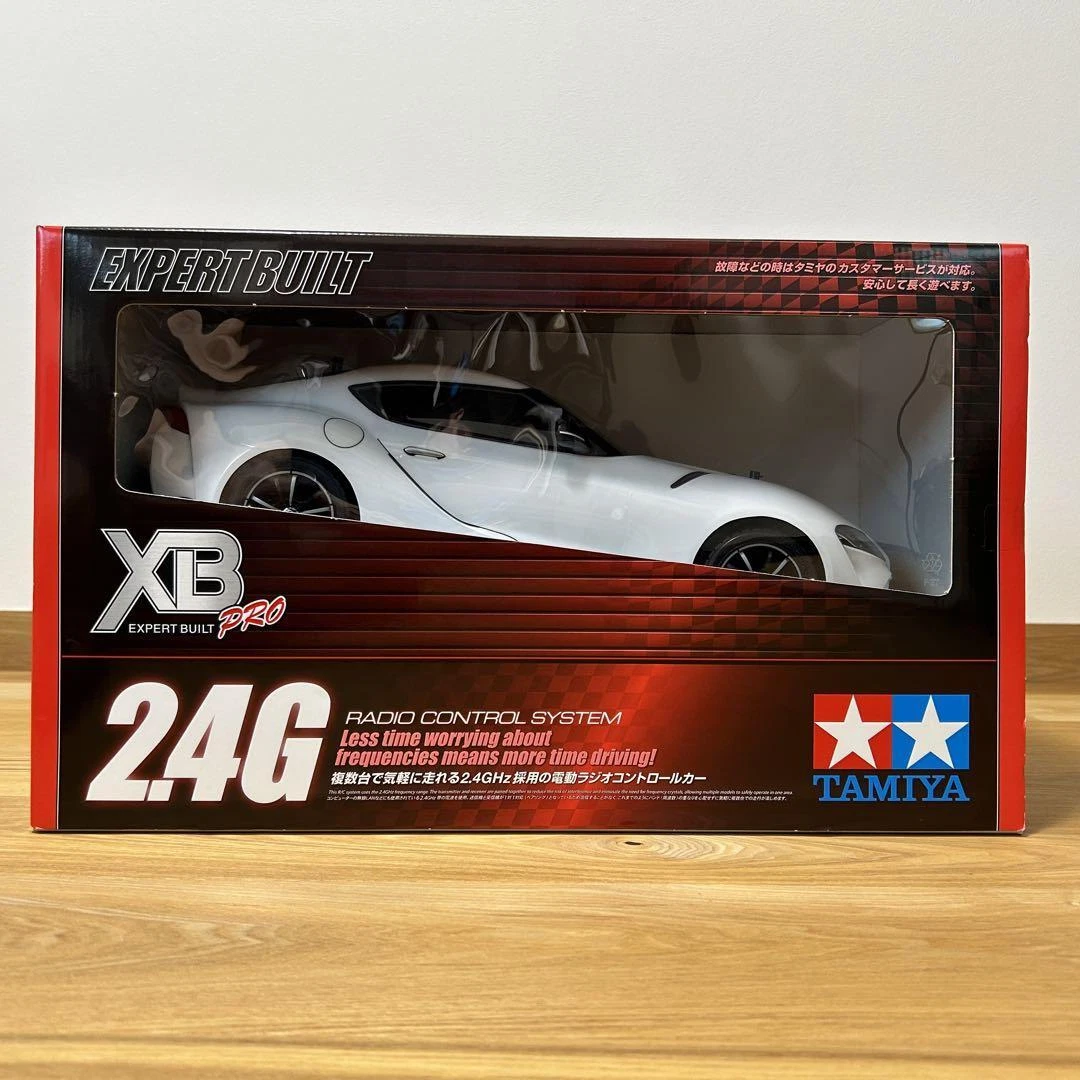 タミヤGrスープラRc 1/10 Xbプロトヨタホワイト - 画像1/12