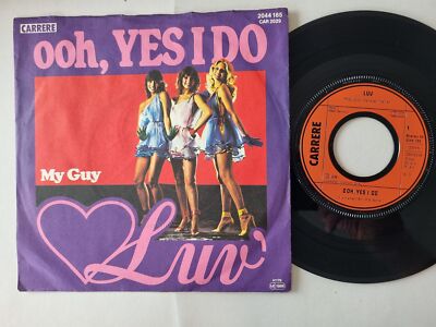 Luv' - Ooh, yes I do 7'' Vinyl Germany