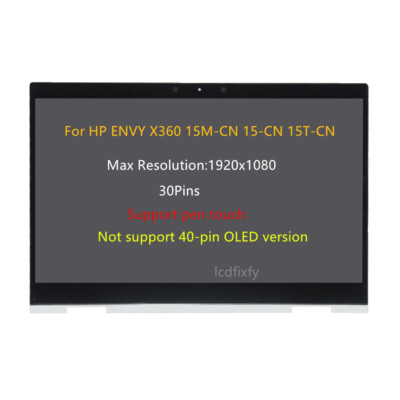 LCD Touch Screen Display for HP ENVY X360 15T-CN000 15-CN0001TX 15-CN0011TX 
