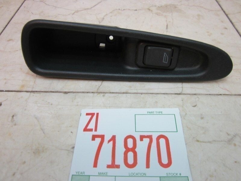 Power Window Switch V40 2000 Right Rear Passenger Door Trim OEM