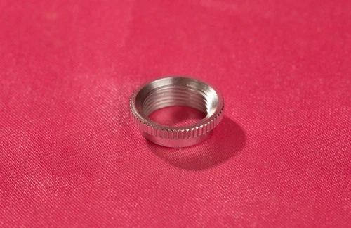 Vintage Spec NOS Fine Knurled Switch Nut Nickel for Gibson Guitars