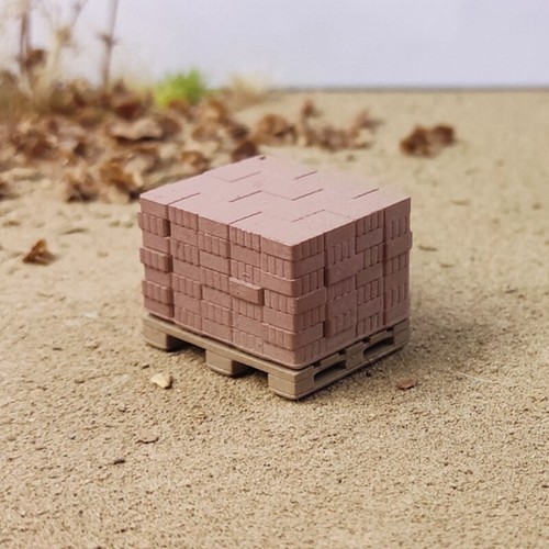 1:64/87 Diorama Bricks Steel Woods Model Railway Layout Building Display Props - Picture 27 of 37