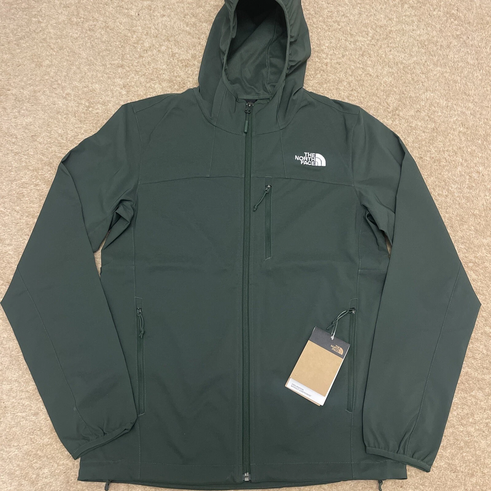North Face Mens Nimble Hooded Jack Jacket Size Small