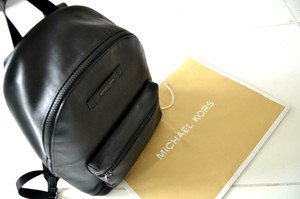 hudson pebbled leather backpack