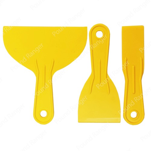 3 Glass Paint Kitchen Gas Window Cleaning Tool Mini Hob Scrapper Dirt Remover - Picture 5 of 8