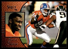 1996 Select Shannon Sharpe Denver Broncos #91