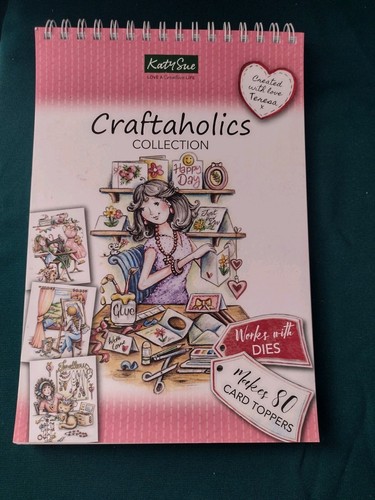 Almohadilla para folletos de material troquelado Katy Sue Designs Craftaholics - Imagen 1 de 2