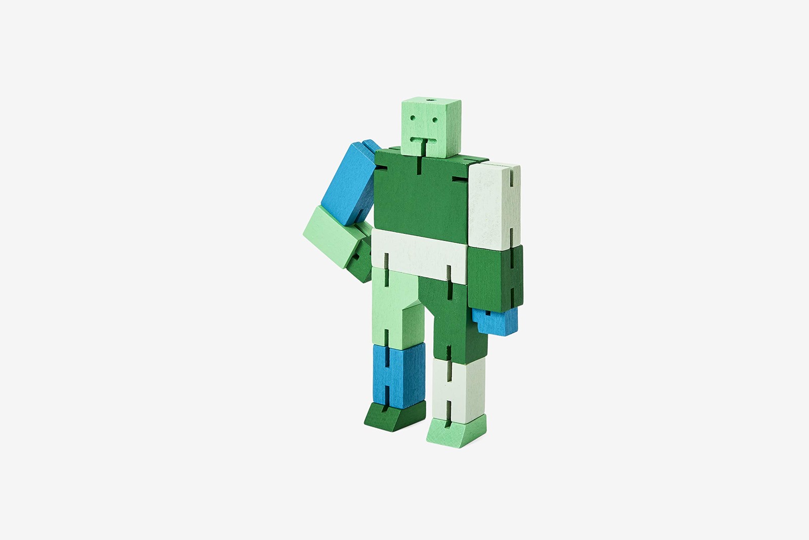 CUBEBOT  Capsule Collection   3D PUZZLE ROBOT   Verde Multi   David Weeks   Area