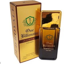 1 Billionaire Oud Royale by Fragrance 3.4oz Eau De Parfum Men New Sealed Box