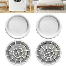  Anti Vibration Pads for Washing Machine - Reduces Washer Noise, Stops White